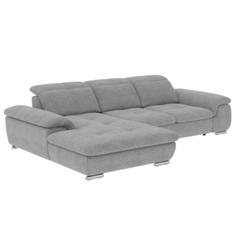 Canapé d'angle convertible méridienne gauche andy iii tissu malmo gris 90 pas cher